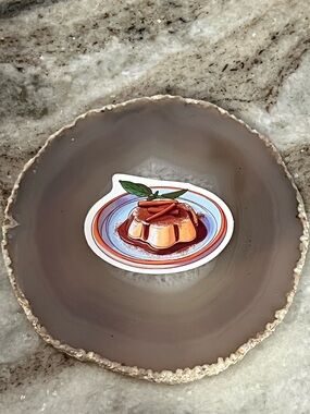 $5/10 Stickers- Tres Leches Flan Desert Sticker